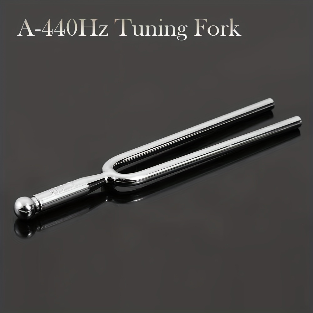 Diapasón de 440 Hz para violín, Viola, violonchelo, sintonizador de tono A, accesorios para Instrumentos Musicales de acero inoxidable, , 1 ud.