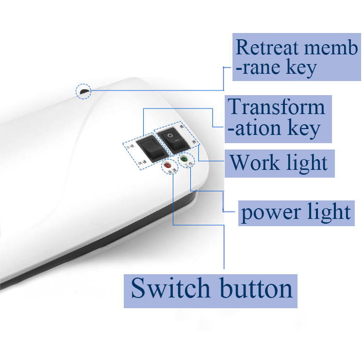Profesjonalny termiczny biuro gorący i Laminator na zimno maszyna robić dokumentu A4 zdjęcie pęcherz opakowanie folia plastikowa Laminator rolowy