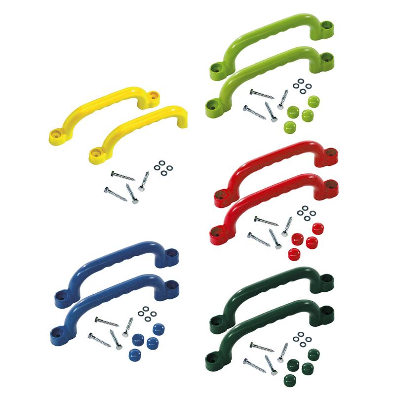 2 stk håndtag til gyngelegetøjstilbehør til at klatre i træer og legehuse  p31b