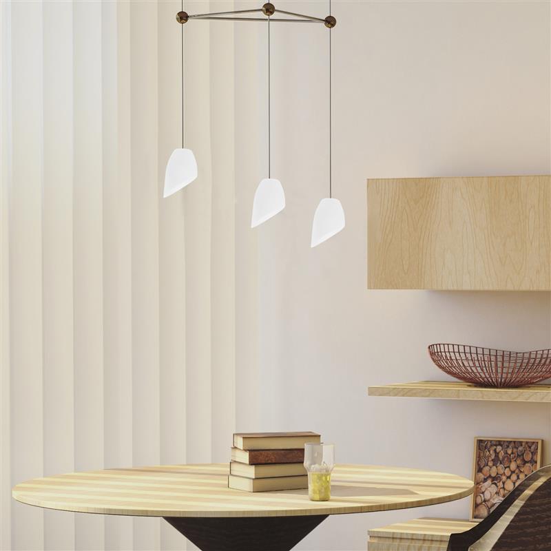 Abat-jour en fer à cheval coudé, luminaire d'ampoule, plafonniers chics pour chambre à coucher, remplacement de tulipe, accessoire de table, 5 pièces