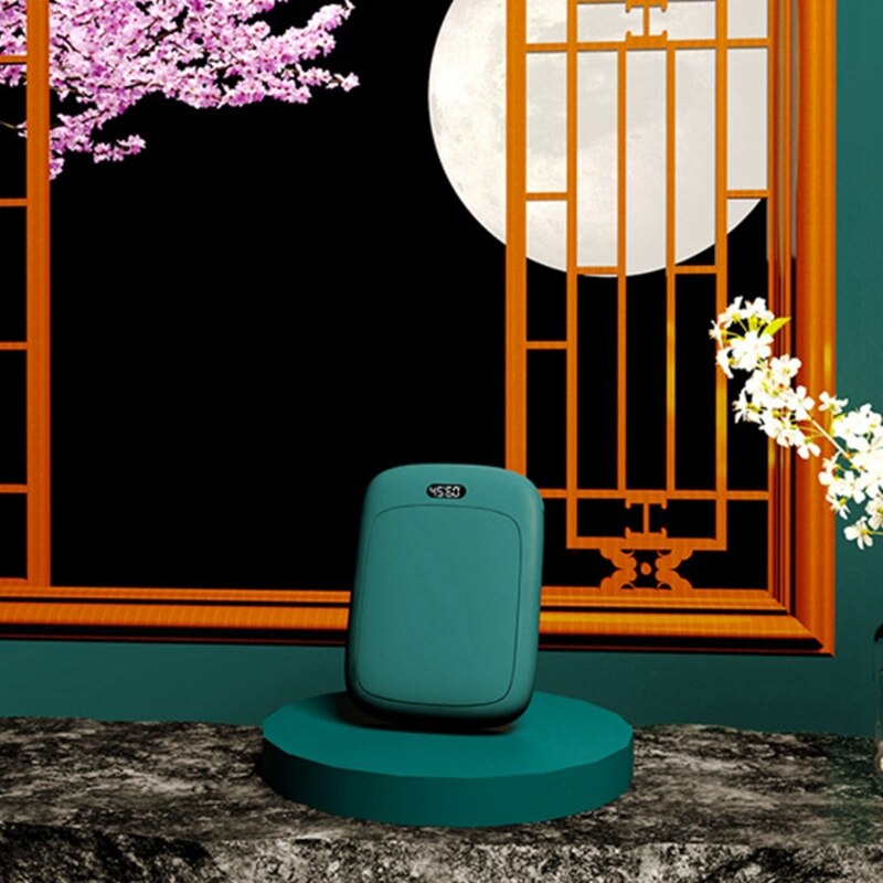 2X Rechargeable Hand Warmers, Portable USB Electric Hand Warmer Reusable Pocket Warmer Power Bank For Outdoor Pink