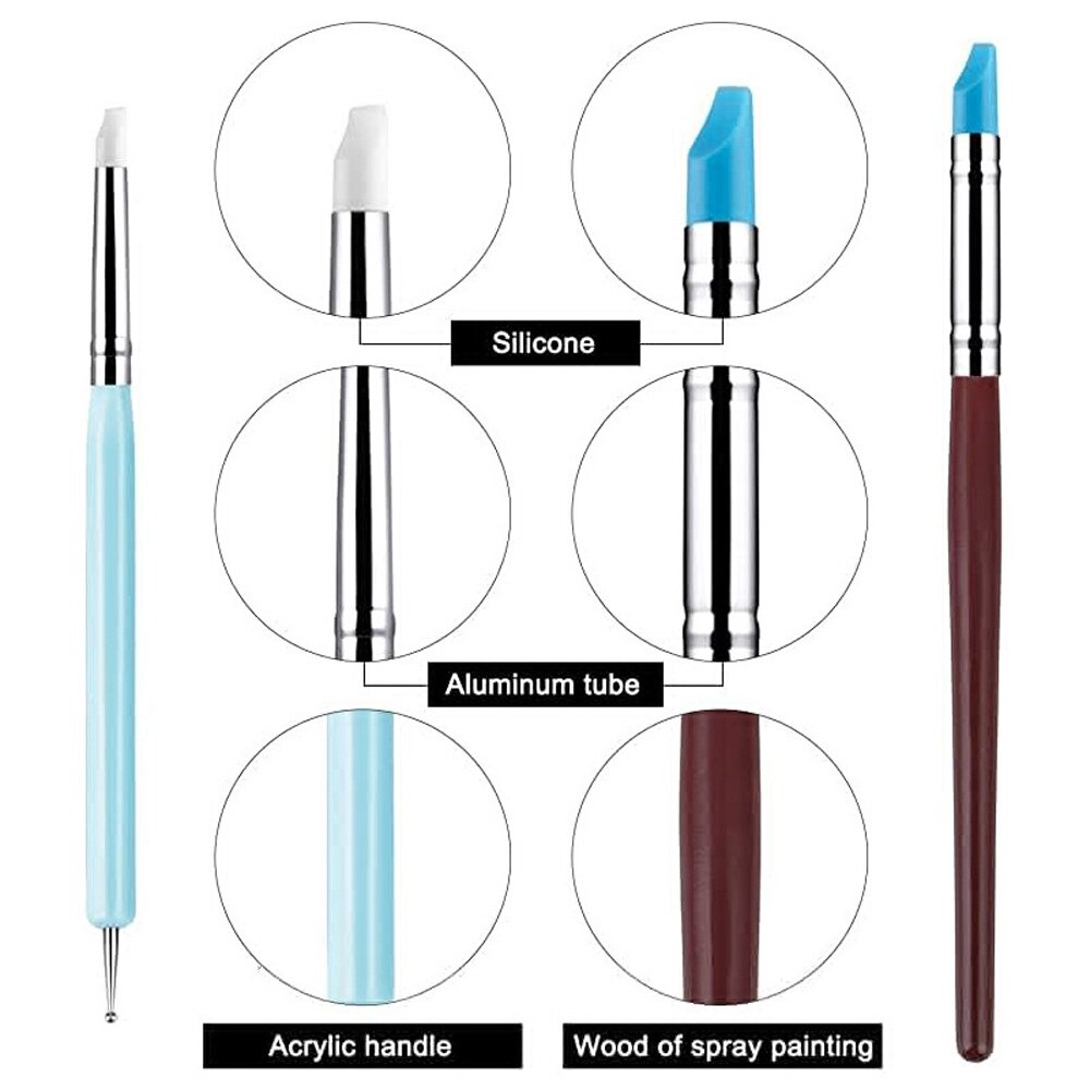 10PC Polymer Clay Tools Modelling Sculpting Tool Pottery Models Art Projects Set