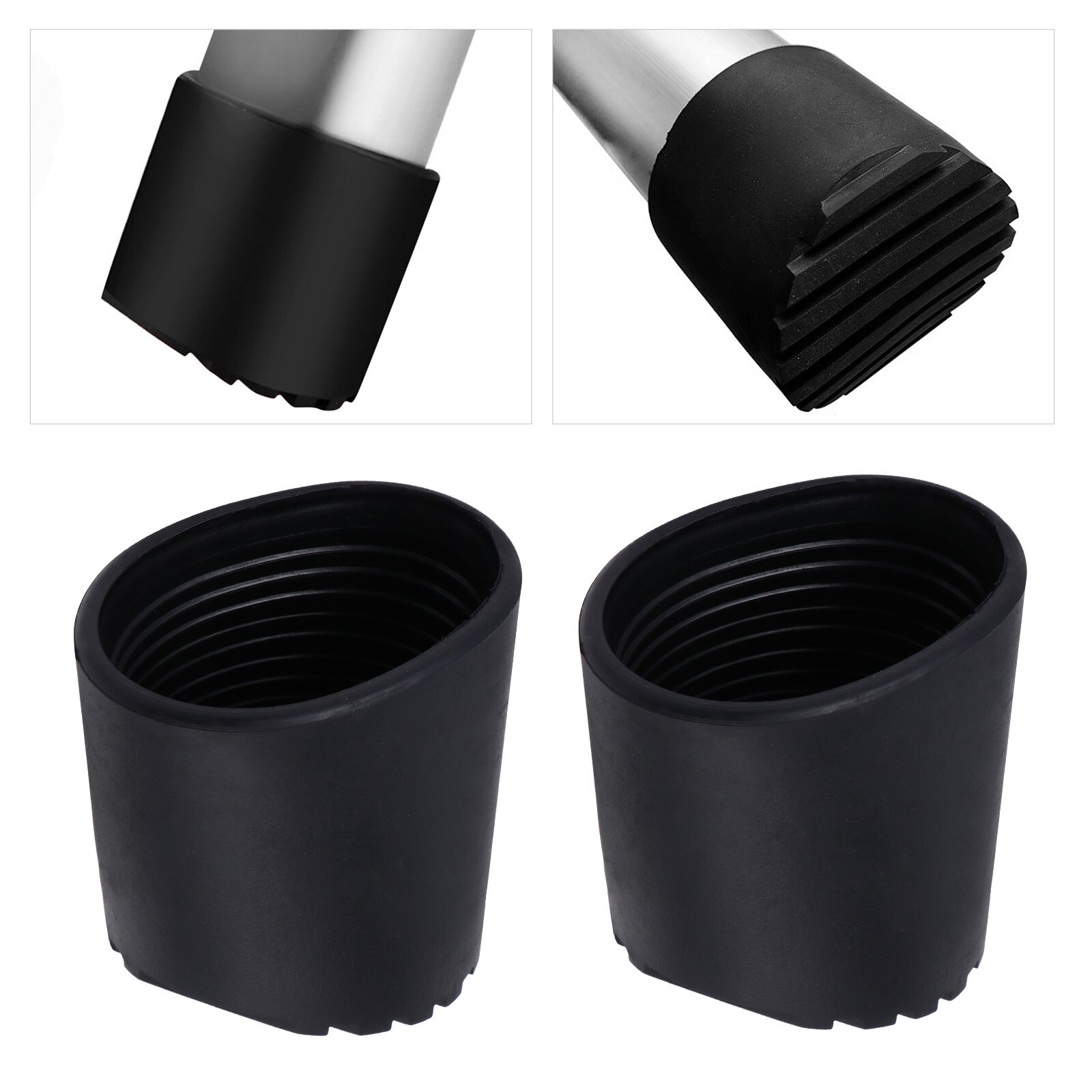 4 Pcs Cover Durable Premium Rubber Ladder Foot Cover Home Supplies Accessory for Ladder Home Furniture