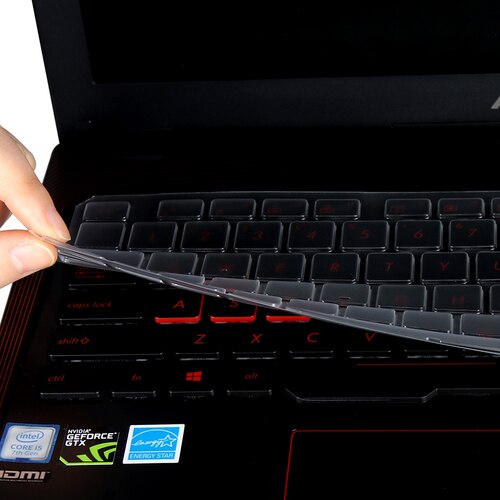 Toetsenbord Bescherming Voor Shenzhou Ares 15.6 Inch Laptop Toetsenbord Beschermfolie Stofkap Volledige Siliconen Toetsenbord Cover: TPU