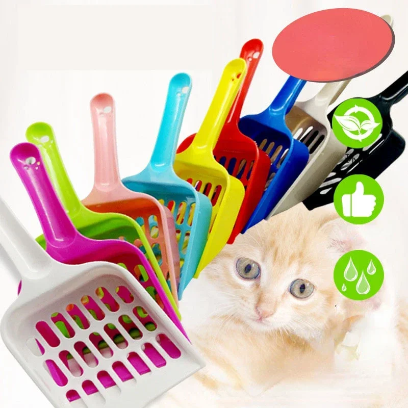Duurzame Dikke Kattenbakvulling Schop Kat Scoop Schop Afvalbak Huisdier Schoonmaken Tool Plastic Kat Zand Toiletbenodigdheden Schonere Lepels