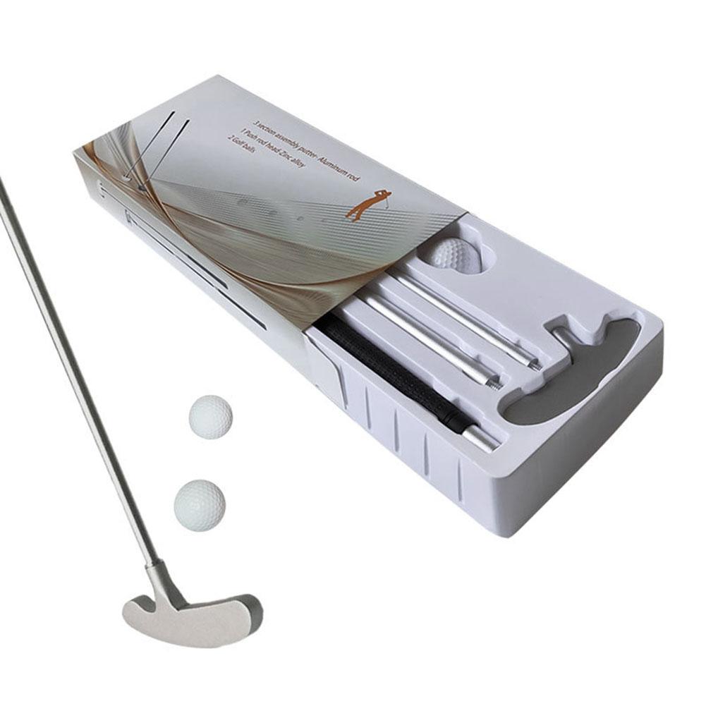 1Set Golf Putter with Premium Grip Two-Way Head Breathable Aluminum Golf Rod for Right or Left Handed Golfers