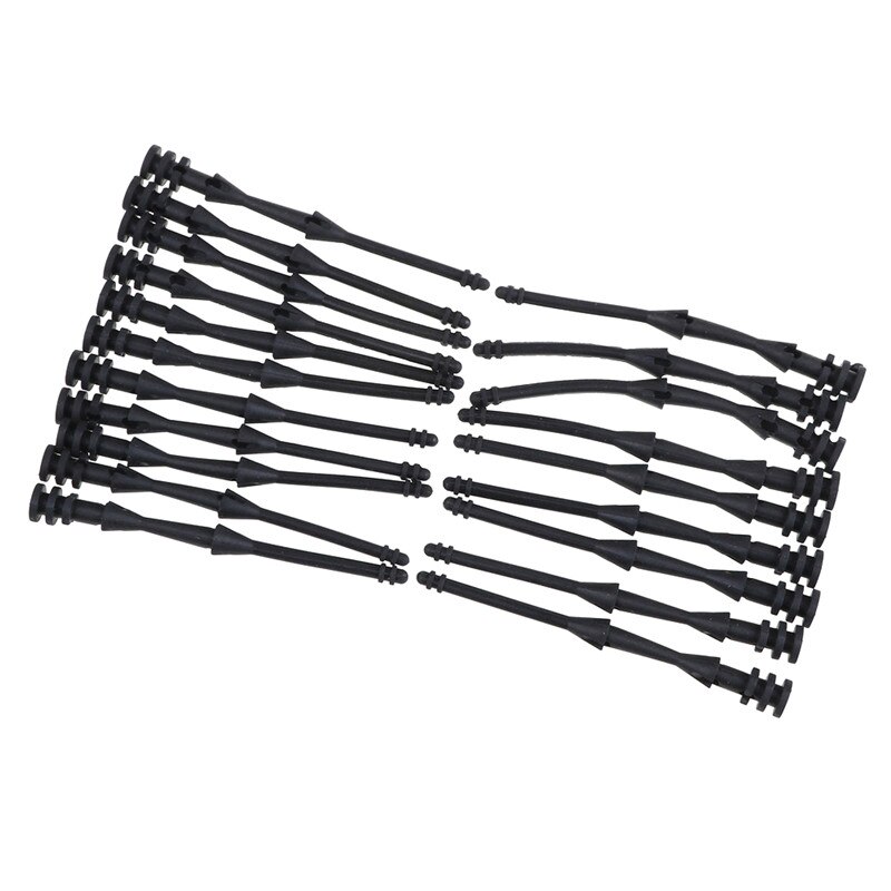 20pcs 65mm Anti Vibration Flexible Rubber Silicone For PC Case Fan Mounts Screw