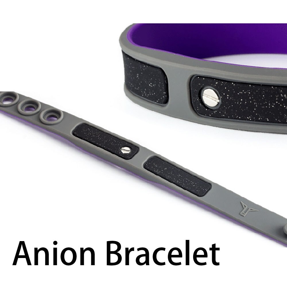 Vuxen sport silikon negativa joner armband trådlös antistatisk funktion kvinnor män energi par utomhus armband