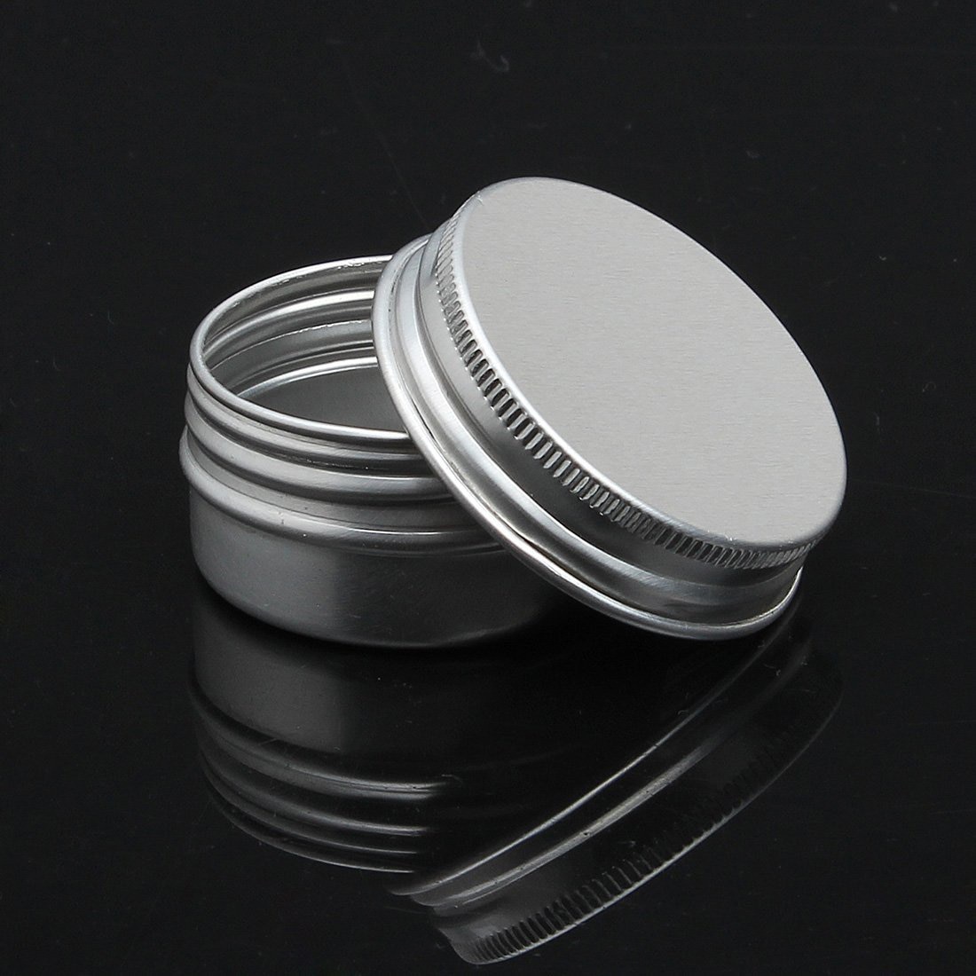 20 X Lege Cosmetica Pot Lippenbalsem Aluminium Jar Container Schroefdop 15Ml