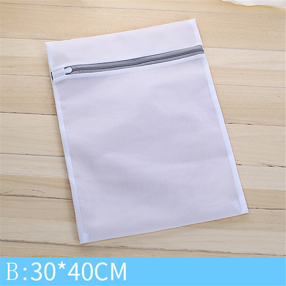Washing Machine Travel Clothes Storage Mesh Laundry Bags Net Zip Bag for Wash Bra Stocking and Underwear