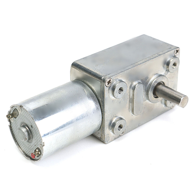 DC 12 V 10 rpm Omkeerbare Hoge Koppel Turbo Worm Geared Motor DC Motor JGY370 Bevolking
