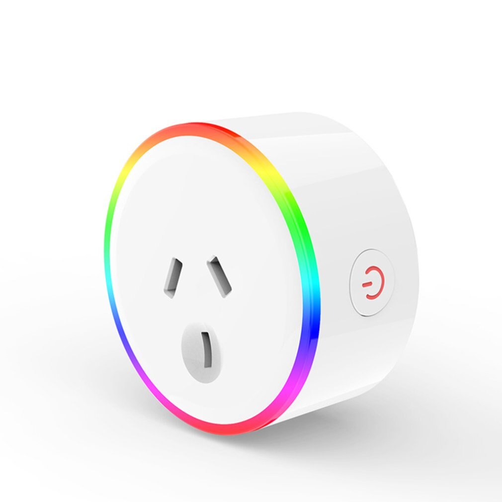 Wifi Smart Plug Rgb Wireless Power Socket Smart Life App Remote Control Home No Hub Required Smart Plug