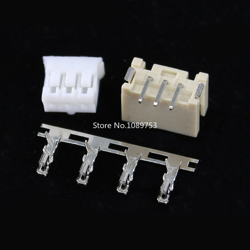 10Sets PH2.0 Connector 2.0mm Vertical / Horizontal SMD Pin Header 2/3/4/5/6/7/8P ( Plug male + Female + Terminal ) Kit