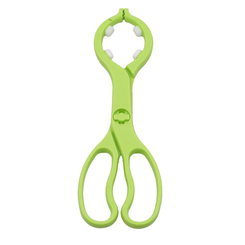 Soporte para botellas de leche pinzas para biberones, pinzas esterilizadas de plástico, Clip de , pinzas antideslizantes para biberones, comedero práctico: green
