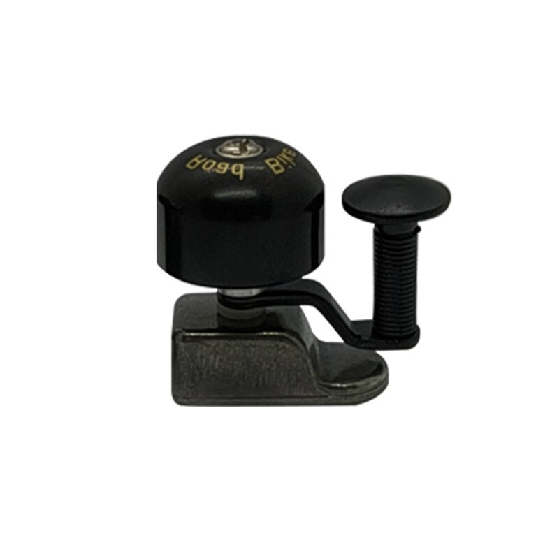 Fietsbel fietsbel koper veilig fietsen luide claxon mtb mountainbike retro clip alarm mini metalen fietsbel  bc0601: Zwart