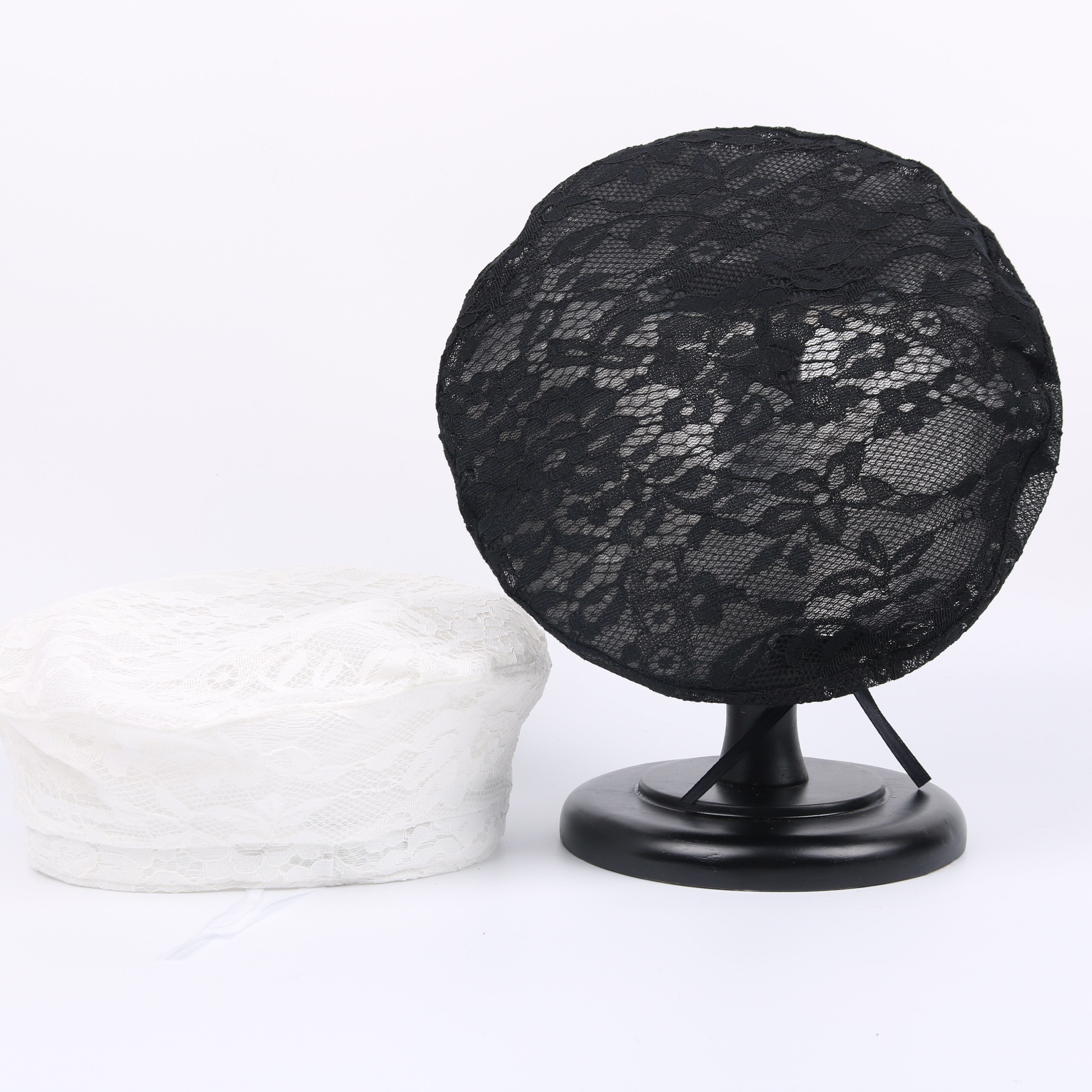 Lace Berets For Women Female Berets Spring Summer Girls Cute Black Berets