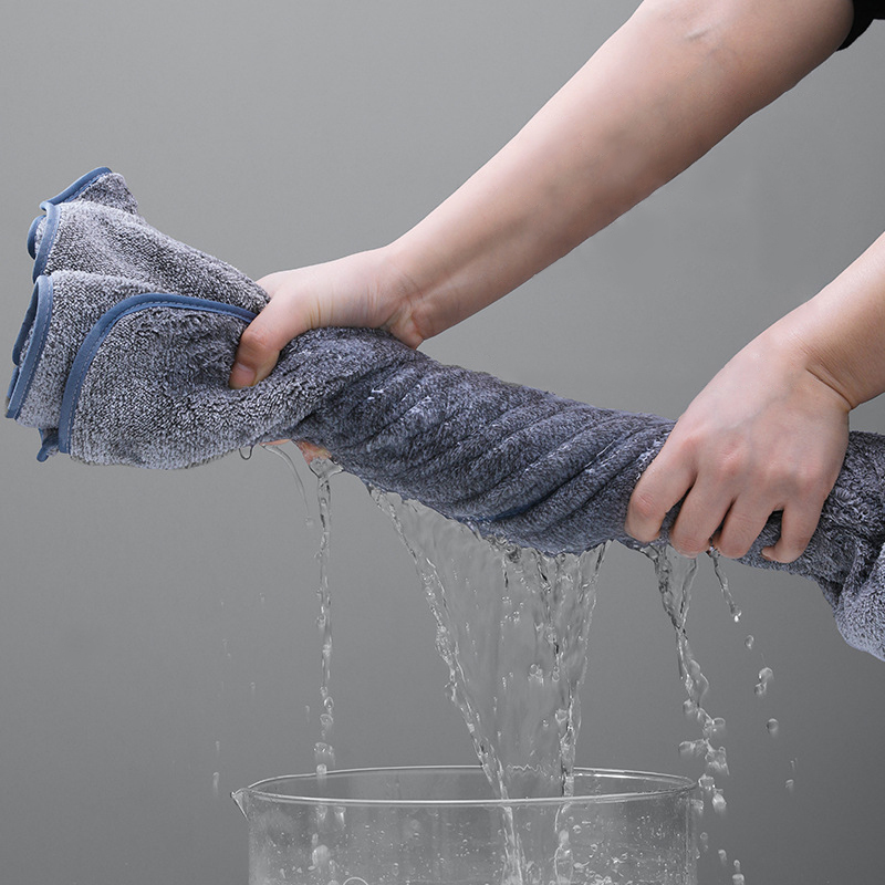 Antibakterielles Badetuch der Güteklasse 5A, Bambuskohlefaser-Handtuch, verdickte Badetücher für den Körper, für Fitnessstudio, Sport, Dusche, Robe