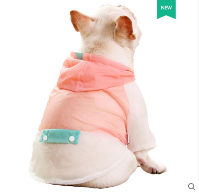 Buldog francuski ubrania letnie T-koszula dla psów mopy sznaucer walijski corgi buldog kostium odzież dla zwierząt odzież chroniąca przed słońcem: B / M