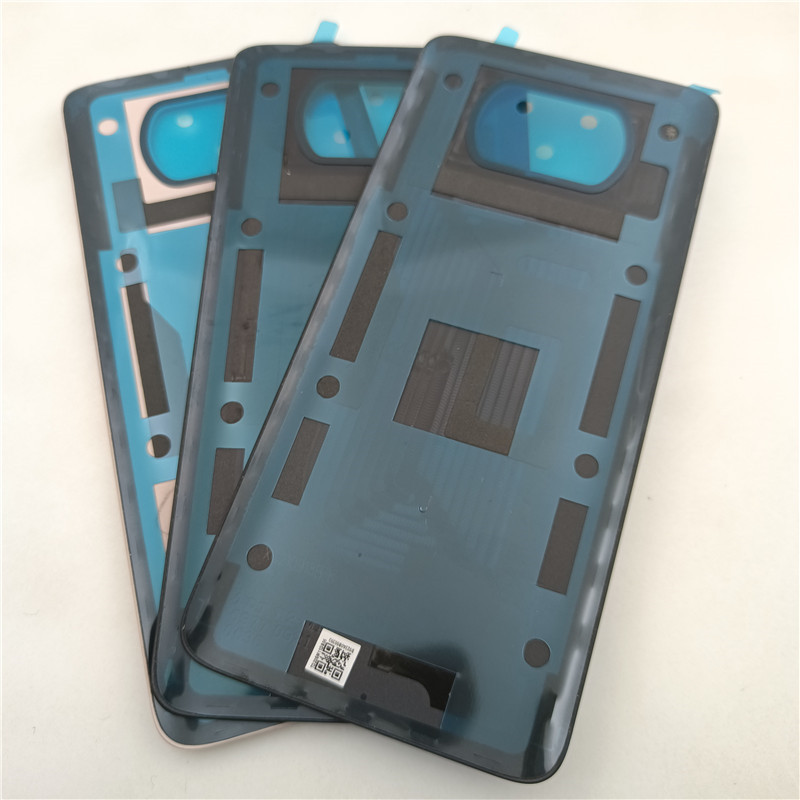 Orginal Voor Xiaomi Poco X3 Pro M2102J20SG Batterij Cover Back Panel Rear Behuizing Reparatie Onderdelen Voor Xiaomi X3Pro Terug Behuizing