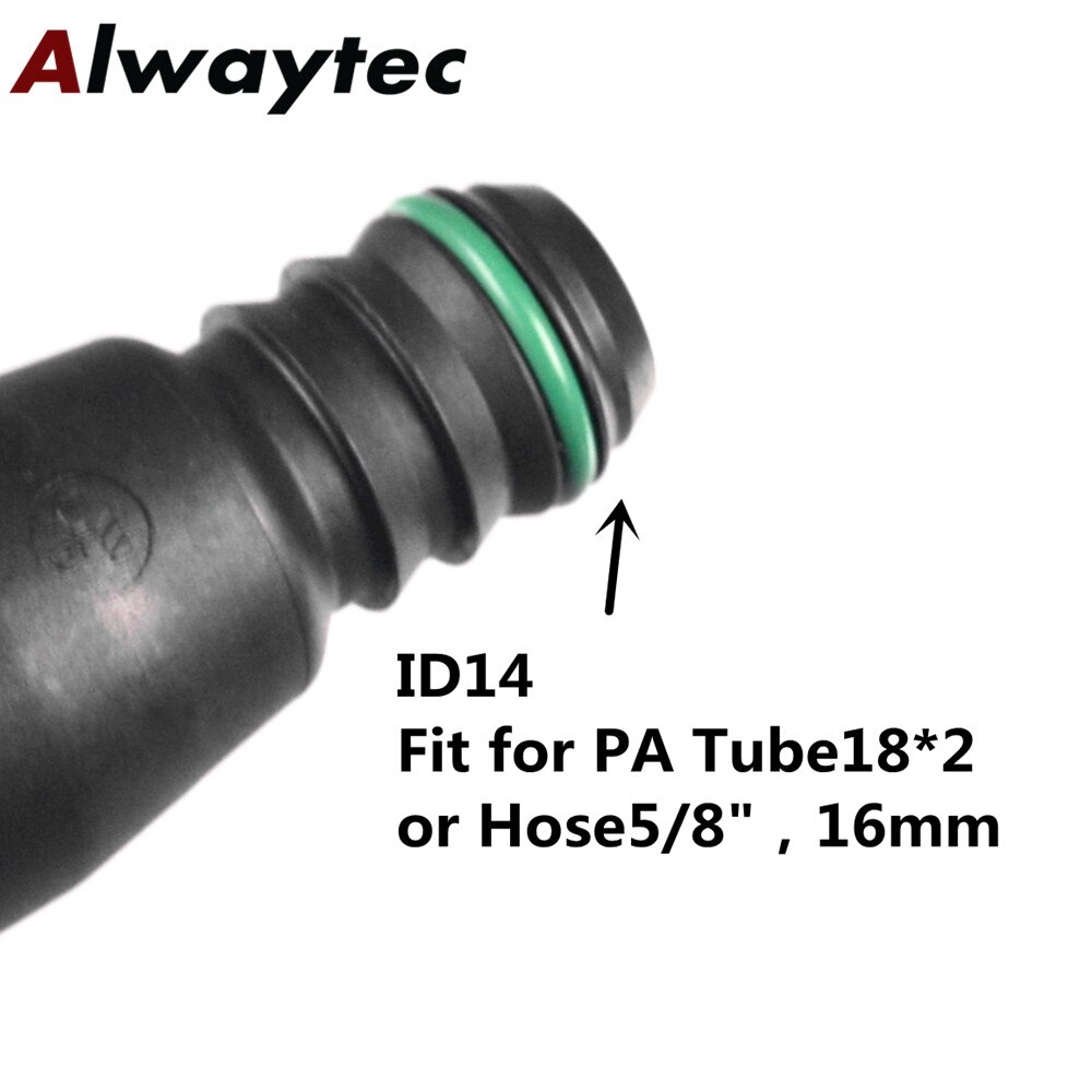 Easy connector for oil sperator catch tank , oil water serator Plastic Fuel Hose Connector