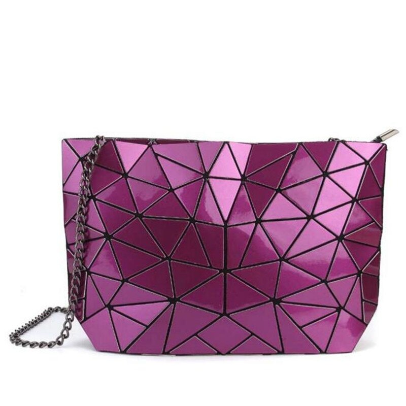 Bao Tassen Voor Vrouwen Mode Handtas Strand Tas Geometrische Crossbody Tassen Voor Vrouwen Portemonnee Zomer Schoudertas: purple 2