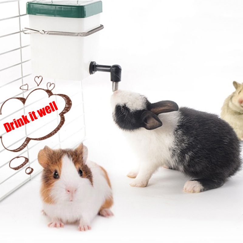 Wasser Spender Automatische Haustier Kaninchen Wasser Brunnen rollen Ball Typ Trinker Zubringer für Hamster Guinea Kleine Haustier Trinken C42