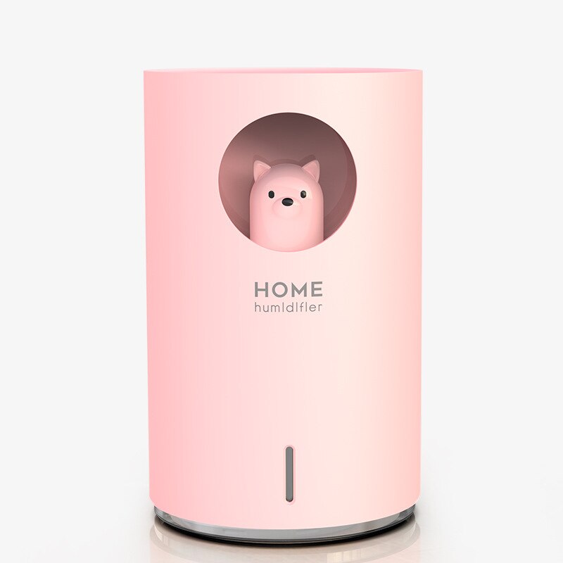 Humidificadores de 700ml humidificador de mascota bonito humidificador perfumado Usb hidratante portátil para el hogar Mini atomizador de aire creativos a través de la frontera: D