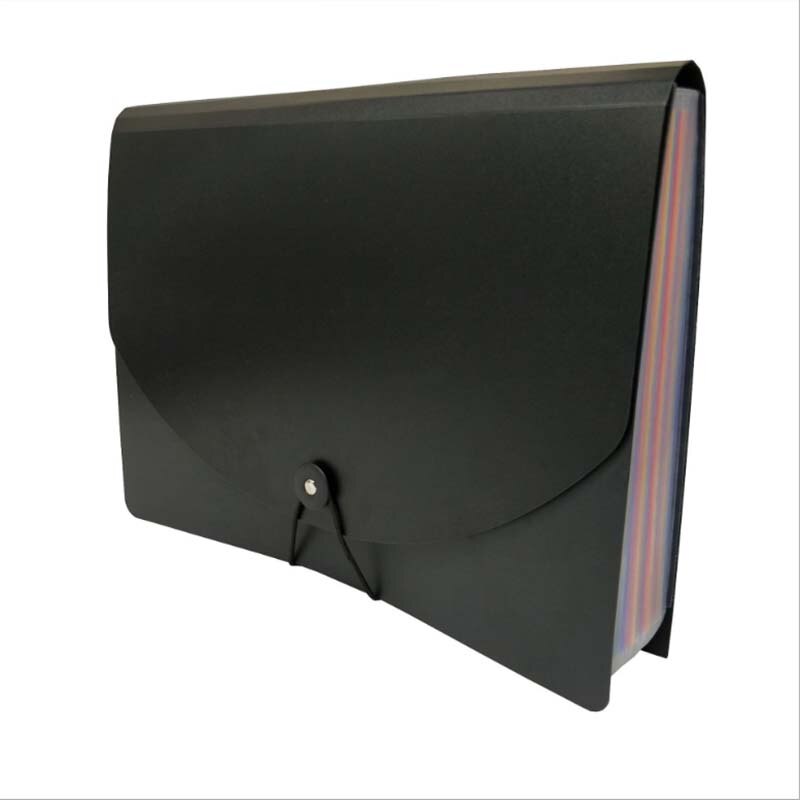 Pockets Expanding File Folder A4 Organizer Portable Business File Office Supplies Document Holder Carpeta Archivador12/24