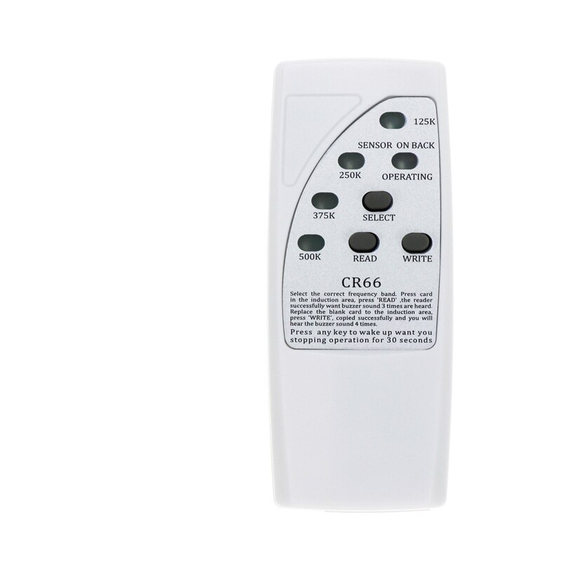 Handhållen rfid kortläsare skrivare 125 khz kopiator dulikator med ljusindikator närhet omskrivbar  em4305 t5577 nyckelkort tag: Endast 1 st kopiator