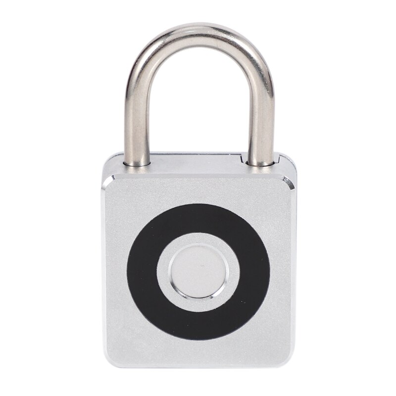 USB Smart Keyless Fingerprint Lock Suitcase Anti-Theft Long Standby Electronic Padlock Alloy Smart Padlock