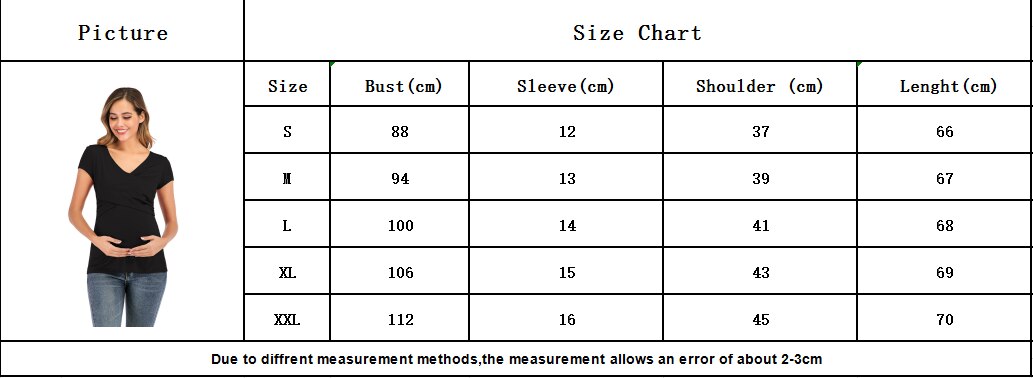 Casual Vrouwen Zwangerschap Kleding Verpleging Tops Borstvoeding Kleding Voor Zwangere Vrouwen Moederschap Solid V-hals Borstvoeding Tees