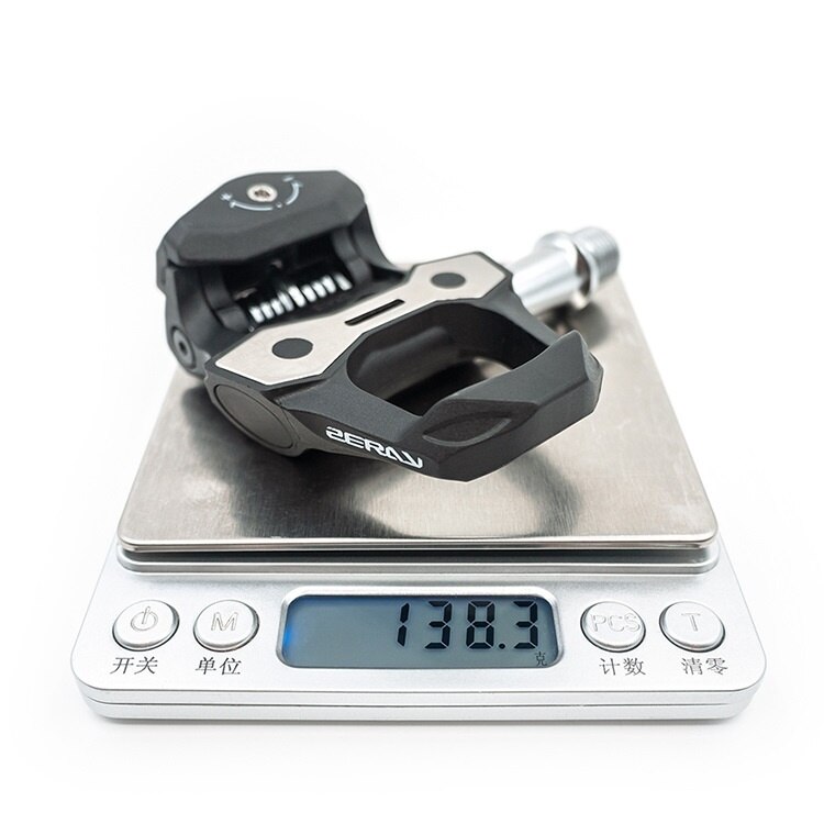 Ultralight Road Bicycle Pedals PA+Carbon Fiber Composite Self Locking Pedal With Cycling Shoes Cleats Compatible Keo