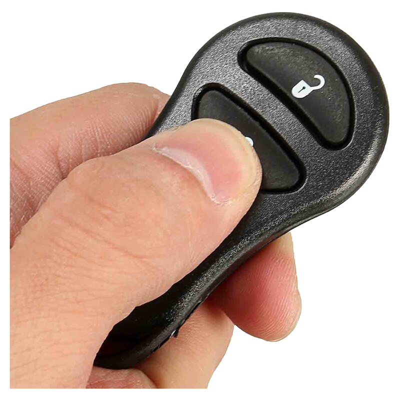 3 Button Remote Key Fob Case Shell For Chrysler Jeep Dodge Cherokee Cruise Ram