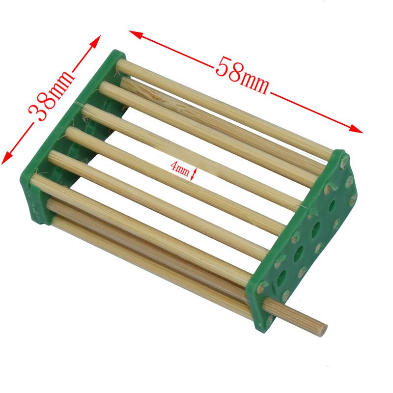 Ninho de abelha bambu rainha abelha isolamento transporte gaiola apicultura ferramentas para apicultura apiculture apicultor 50 pçs