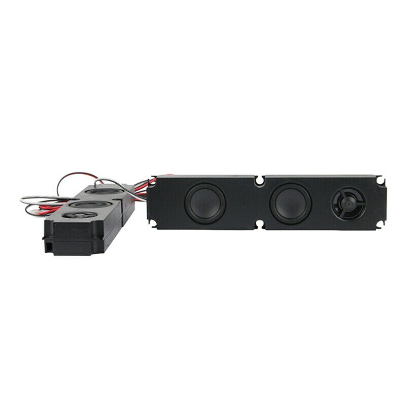 1 Pair 8 OHM 10W DIY LCD TV Speaker with Heavy B Effect Full Range Advertising TV Speaker Repair Accessories