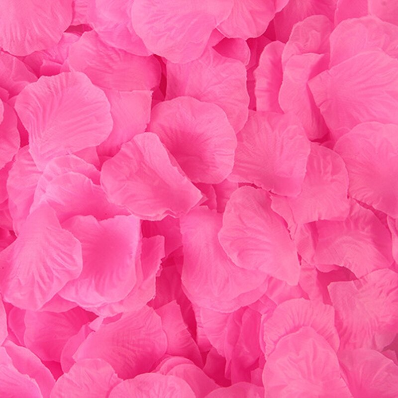 2000 Pcs Artificial Rose Petals Wedding Petalas Colorful Silk Flower Accessories: 4