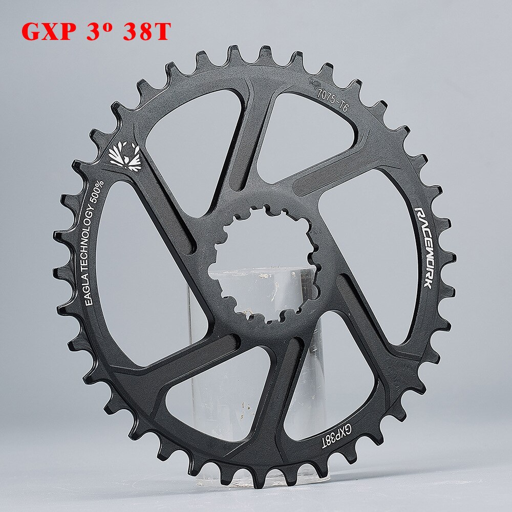 Mtb fiets kettingblad smal breed kettingblad 32t 34t 36t 38t voor sram gxp  xx1 x9 xo x01 gx eagle nx crankstel 11s 12s: 3mm 38t