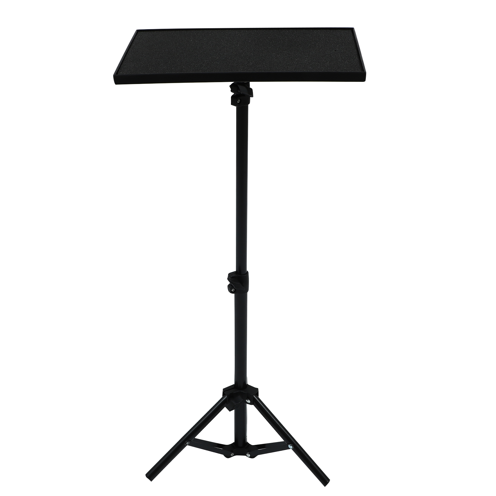 Projector Table 1.2m Adjustable Projector Tripod Book Stand Foldable Bracket: 120X345X24CM