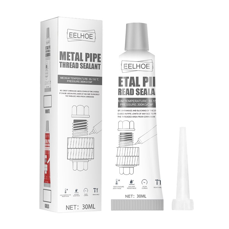 Metal Pipe Thread Sealant Multipurpose Heat-Resistant Thread Locking Agent Simple Operation XHC88