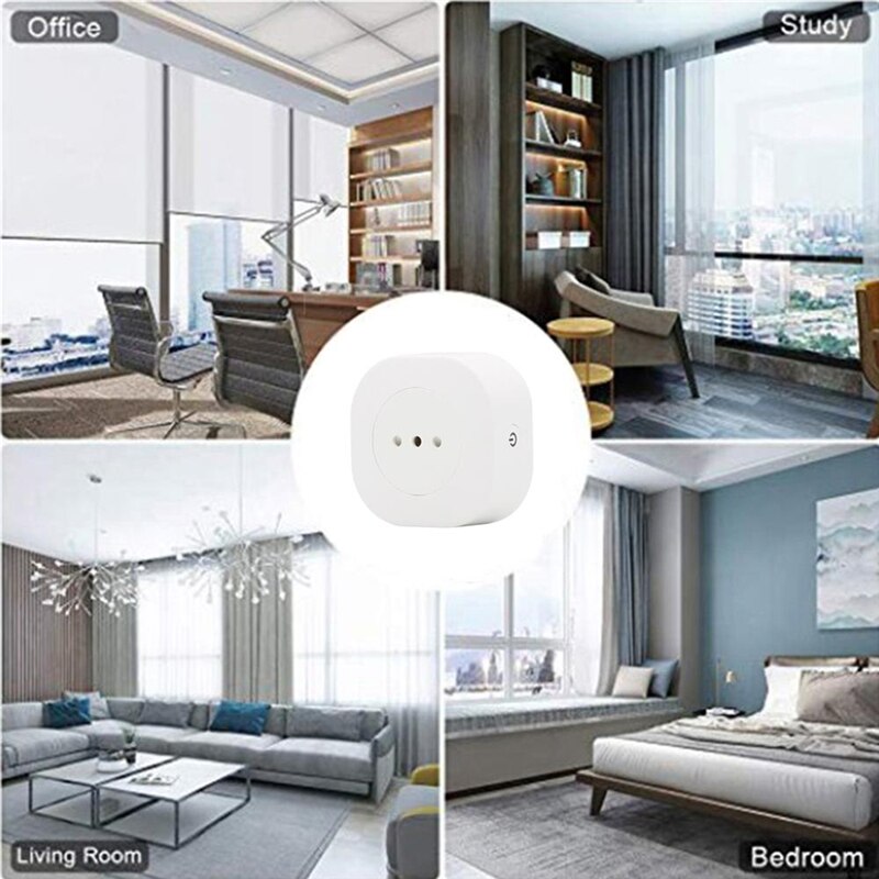 Italy 16A Mini Smart Socket Plug Basic WiFi Wireless APP Remote Control Socket Adapter Power Smart Plug Outlet
