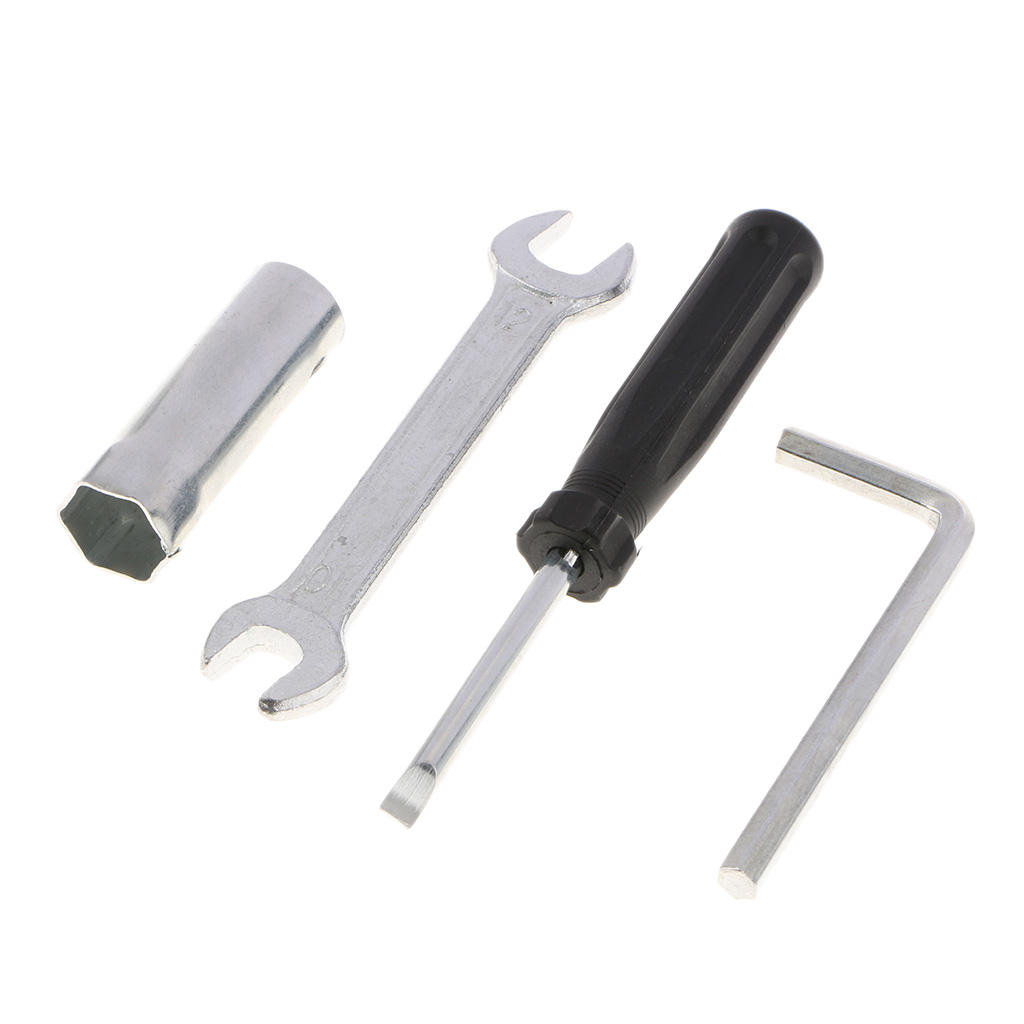 4pcs Hardware Tools Car Motor Repair Tool Kit Wrench Spanner Set