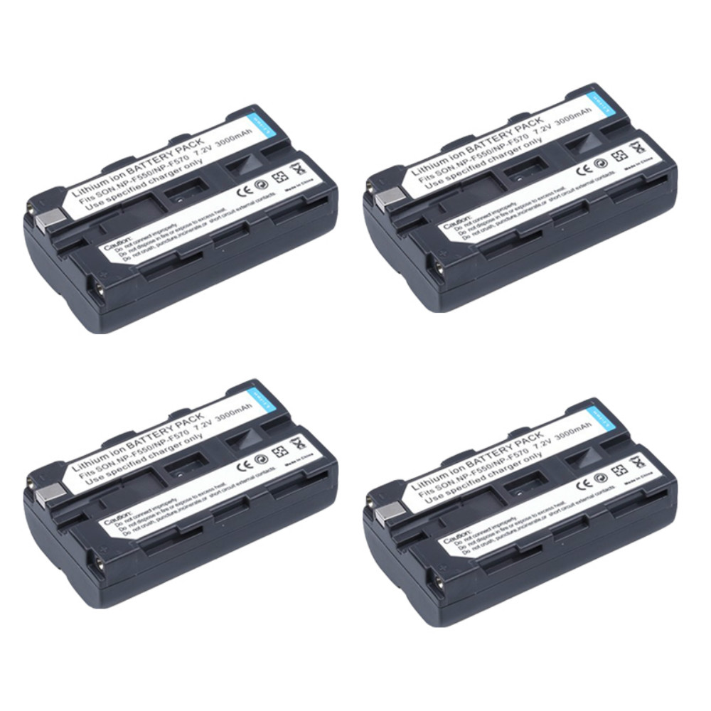 NP-F550 battery pack NP-F330 NP-F570 NP-F730 np f570 np- f530 Battery + USB Dual np-f750 Charger for Sony np f330 battery CCD-SC