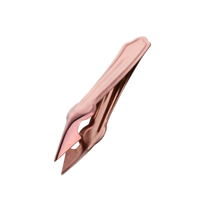 Pelador de piña de acero inoxidable para cocina, rebanador con núcleo de pelar Piña, pinzas de cocina prácticas para fruta: Rose gold