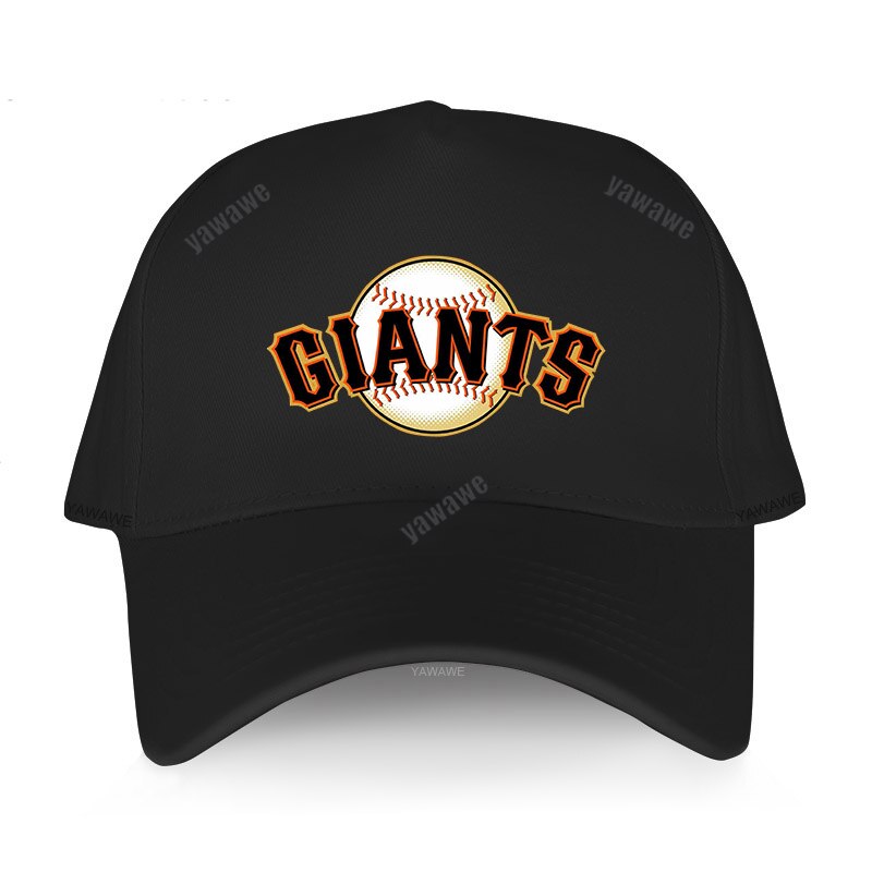 Giants Kugeln Von San Francisco Baseball Kappe Hut Motorhaube Casquette Outdoor Jungen Einfarbig Frühling Frauen Casual Fisch: black