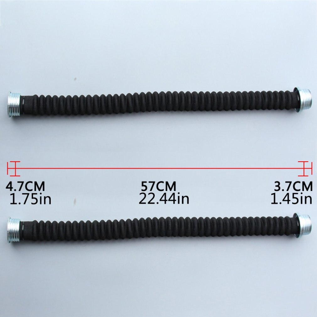 Maska chemiczna 0.5 metrów gumowa maska gazowa akcesoria maska gumowa stymulująca rura gazowa akcesoria gazowe