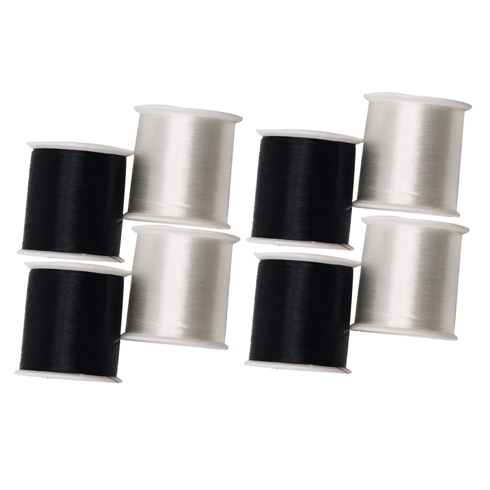 100m Nylon Invisible Thread for Hanging Ornaments and Sew Hobby Strong and Invisible Wire Bracelet Jewelry DIY Nylon Thread: Brown