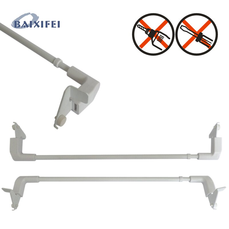 D7mm Tension cafe rod ,Curtain Accessories Rod for Window Decoration