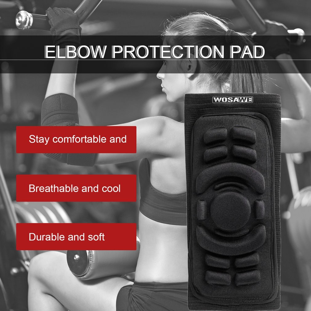 MTB Elbow Pads Guard Mountain Bike Cycling Riding Elbow Protection Supportor Skiing Motorcycle Bicycle Downhill Protective Gears