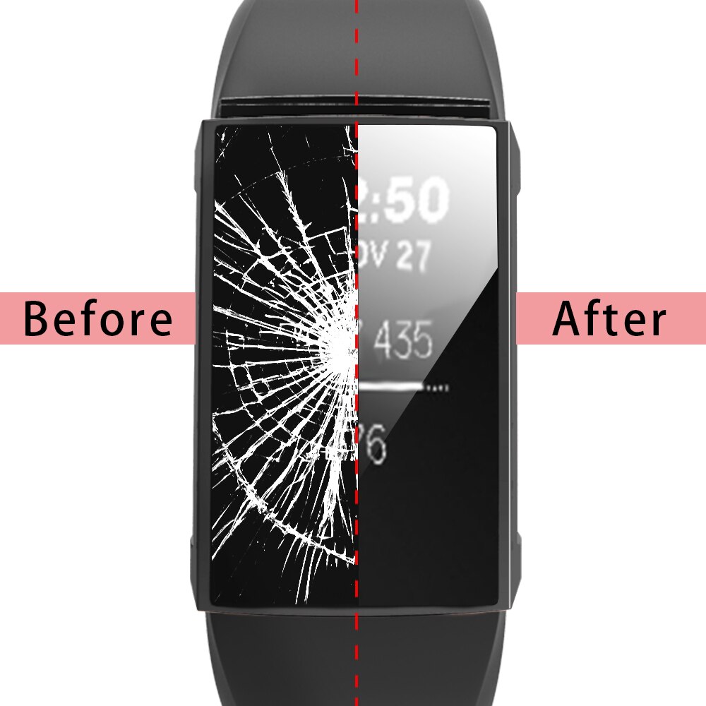 Tpu Case Siliconen Beschermende Voor Fitbit Lading 3 Clear Case Cover Shell Fitbit Lading 3 Band Bescherming Silicone Case Cover