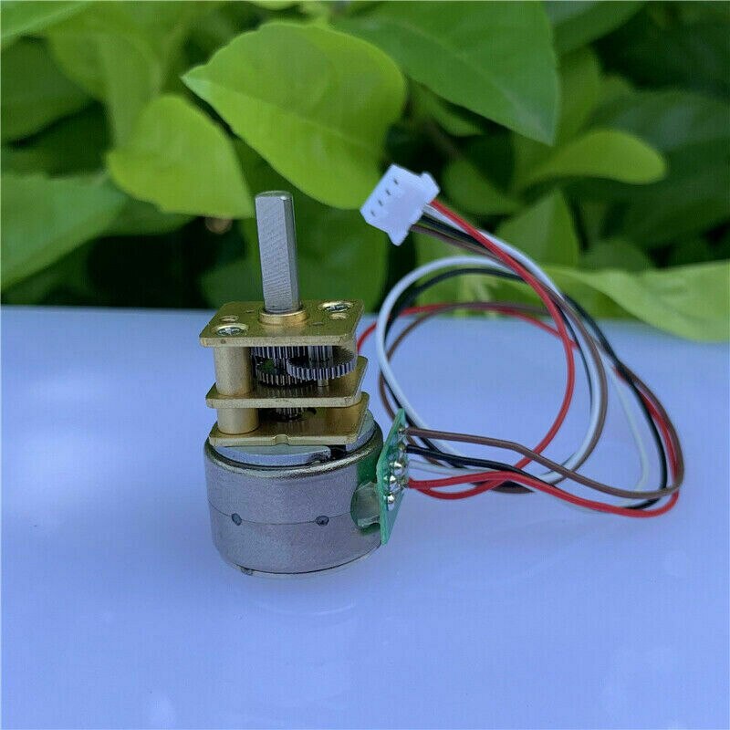 Micro mini 15mm 2- fase 4- wire presisjon full metall girkasse gir stepper motor d aksel